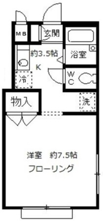 TKプルミエール目黒の物件間取画像